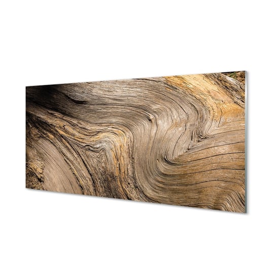 Lacobel dekoracyjny  Drewno struktura słoje 120x60 Tulup