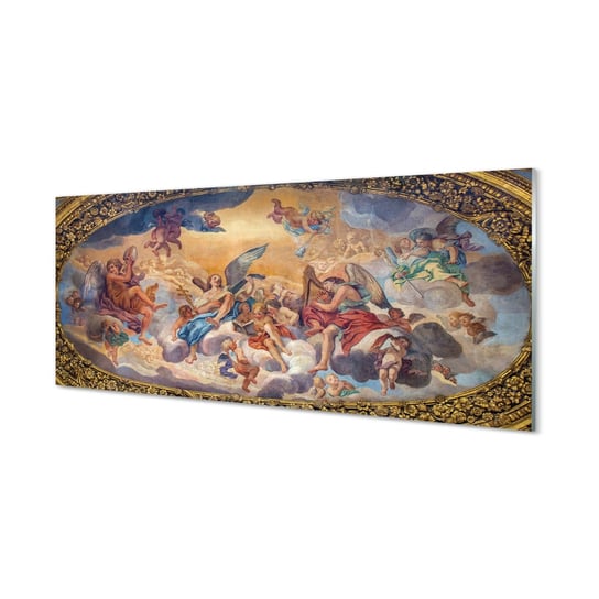 Lacobel kuchenny + klej Rzym Obraz anioły 125x50 cm Tulup