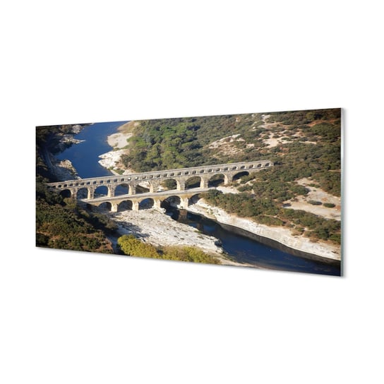 Lacobel pod szafkę Rzym Akwedukty rzeka 125x50 cm Tulup