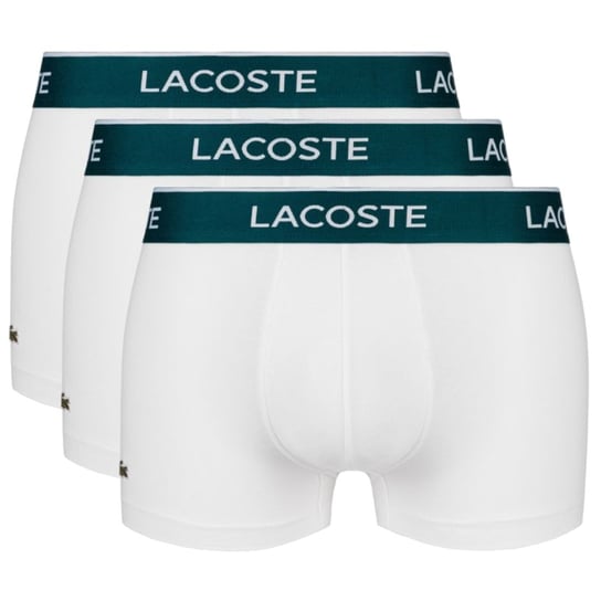 Lacoste 3-Pack Boxer Briefs 5H3389-001 męskie bokserki białe Lacoste