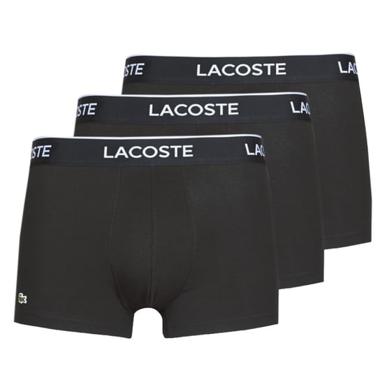 Lacoste 3-Pack Boxer Briefs 5H3389-031, męskie bokserki czarne Lacoste