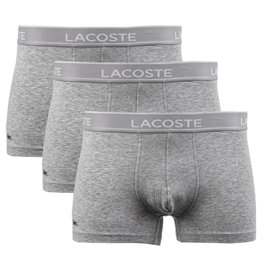 Lacoste 3-Pack Boxer Briefs 5H3389-CCA, męskie bokserki szare Lacoste