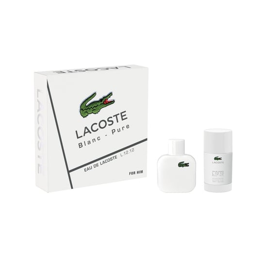 Lacoste, Eau de Lacoste L1212 Blanc, zestaw kosmetyków, 2 szt. Lacoste