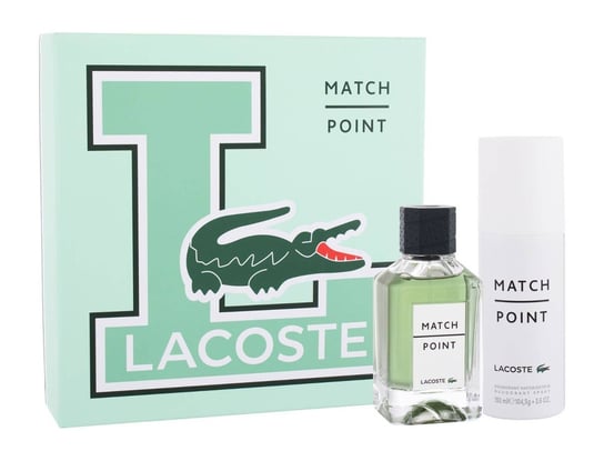 Lacoste, Match Point, zestaw kosmetyków, 2 szt. Lacoste