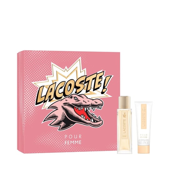 Lacoste, Pour Femme, zestaw prezentowy kosmetyków, 2 szt. Lacoste