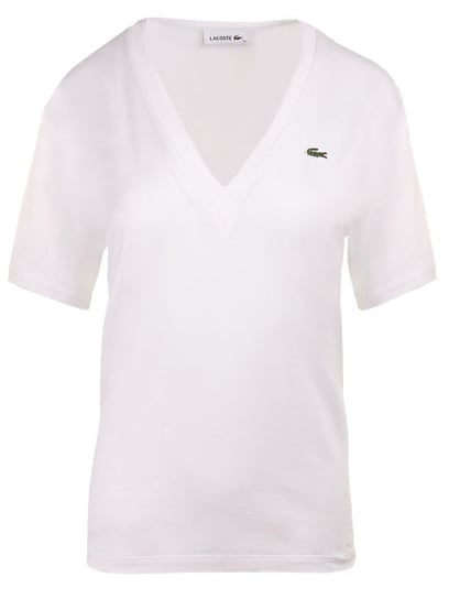 Lacoste, T-shirt damski, TF5458-001, rozmiar 36 Lacoste