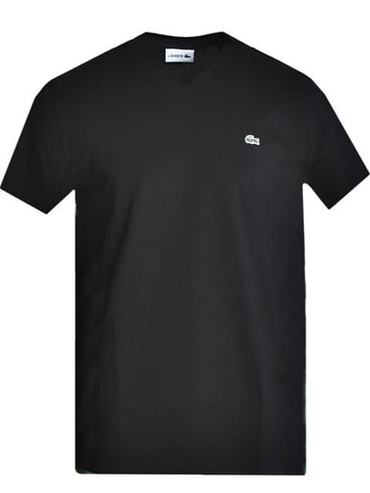 Lacoste, T-shirt męski, czarny, rozmiar S Lacoste