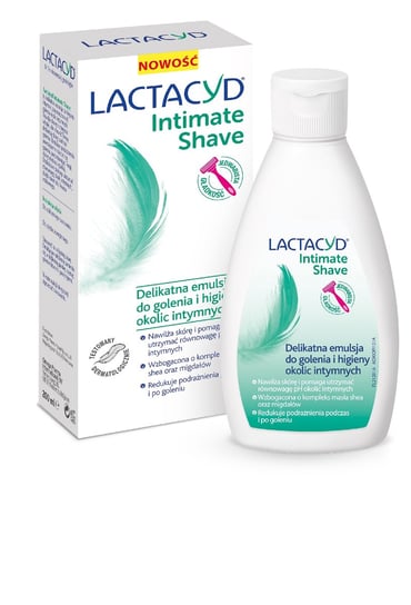 Lactacyd, Intimate Shave, emulsja do golenia i higieny okolic intymnych, 200 ml Lactacyd