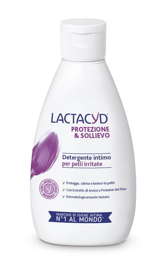 Lactacyd Płyn do Higieny Intymnej Ochrona i Ulga do Skóry Podrażnionej 200 ml Lactacyd
