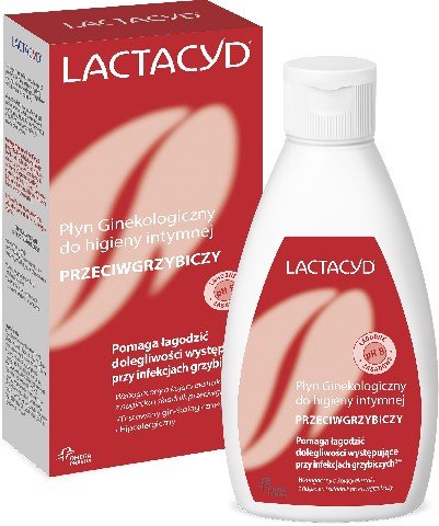Lactacyd, płyn ginekologiczny do higieny intymnej przeciwgrzybiczy, 200 ml Lactacyd