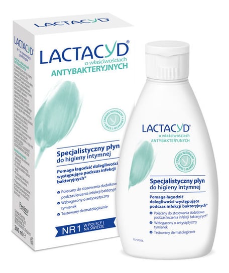 Lactacyd Specjalistyczny płyn do higieny intymnej antybakteryjny 200ml Lactacyd