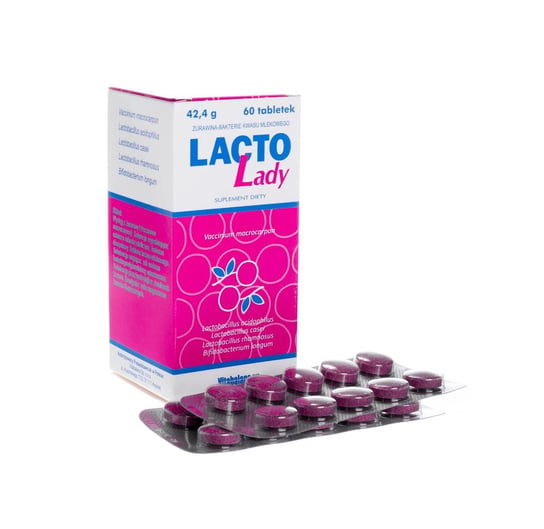 Lacto Lady, suplement diety, 60 tabletek Vitabalans