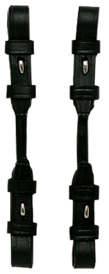 Łączniki do pelhamu BUSSE skórzane czarne, rozmiar: 18 cm Inna marka