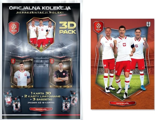 Łączy Nas Piłka Oficjalna Kolekcja Kart Reprezentacji Polski Multipack 3D PZPN Burda Media Polska Sp. z o.o.