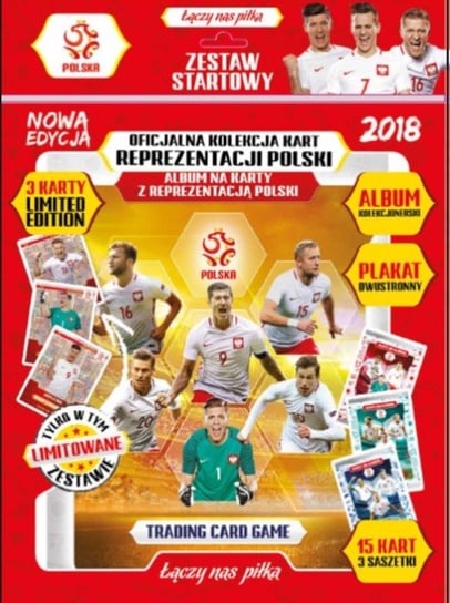 Łączy Nas Piłka TCG Zestaw Startowy PZPN Burda Media Polska Sp. z o.o.