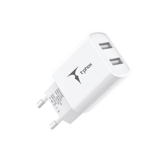 ŁAD SIEC T-PHOX POCKET SERIES 2xUSB TCC-224 12W WHITE Inna marka