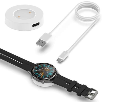 Ładowarka Alogy do zegarka stacja dokująca do Huawei Watch GT / GT2/ GT 2e/ Honor Magic Watch Biała Alogy