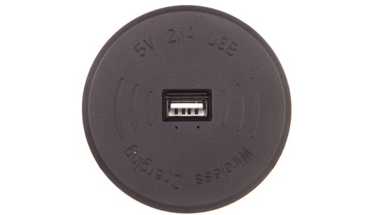 Ładowarka bezprzewodowa do Smartfona z portem USB czarna OR-AE-1367/B Orno Polska