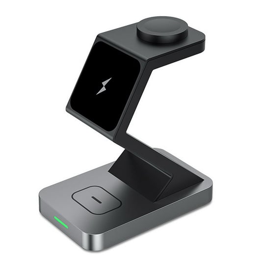Ładowarka bezprzewodowa indukcyjna MagSafe do Apple Watch iPhone AirPods (Czarna) MFC