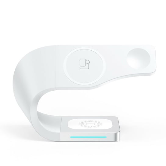 Ładowarka bezprzewodowa indukcyjna MagSafe do Apple Watch iPhone AirPods (White) MFC