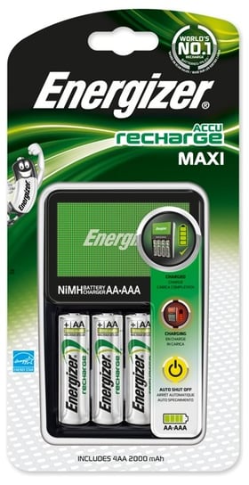 Ładowarka do akumulatorów ENERGIZER Maxi + Power Plus AA 4 szt. Energizer