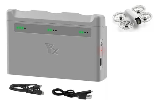 Ładowarka HUB drona DJI NEO na 3-akumulatory szybka funkcja-storage Inna marka