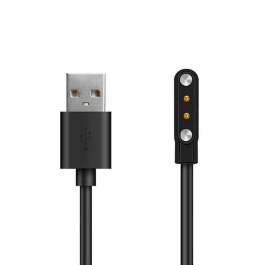 ładowarka kabel magnetyczny do Smartwatch 2.84mm KW10/KW20/KW8/Q8/DT96/DT89/DT88/DT88pro/AK15/Q16 czarna Bestphone