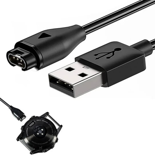 Ładowarka kabel USB-A do Garmin Fenix 5 5S 5X 6 6S 6X 7 Forerunner 935 945 MFC