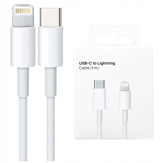 ŁADOWARKA KABEL USB-C 1m LIGHTNING DO IPHONE X 11 12 13 14 PRO Fast Charger Inna marka