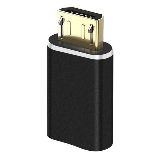 Ładowarka Lightning żeńska do męskiego Micro-USB Kompaktowy rozmiar Czarny Avizar