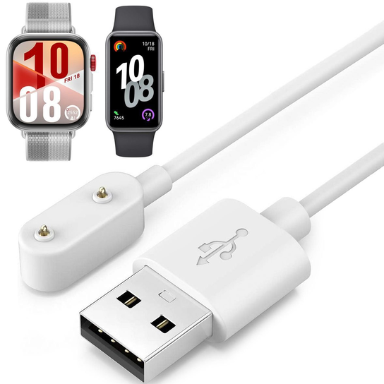 Ładowarka Magnetyczna Kabel USB | 100cm do Huawei Band / Watch Fit ...