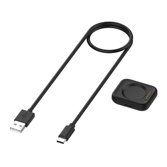 Ładowarka magnetyczna Oppo Watch 2 z kablem USB-C Czarna Avizar