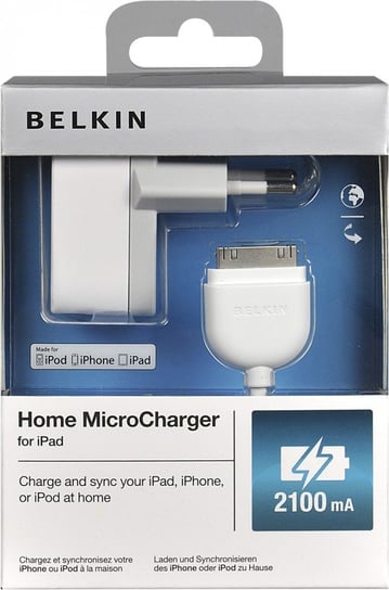 Ładowarka micro BELKIN 2.1A AC z kablem do Apple iPad Belkin