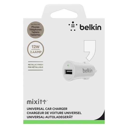Ładowarka samochodowa BELKIN Mixit Up, 2.4 A, USB Belkin