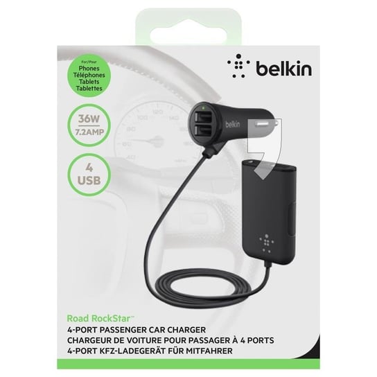 Ładowarka samochodowa BELKIN Rockstar, 2.4 A, USB Belkin