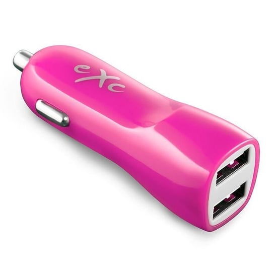Ładowarka samochodowa EXC MOBILE Shine, 3.1 A, 2 x USB EXC