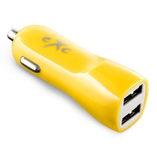 Ładowarka samochodowa EXC MOBILE Shine, 3.1 A, 2 x USB EXC