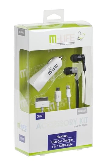 Ładowarka samochodowa M-LIFE ML0607, 5 V, Dual USB m-Life