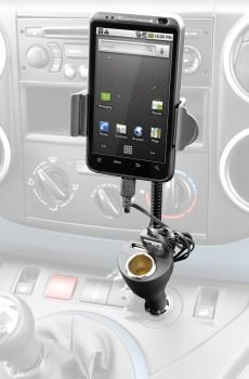 Ładowarka samochodowa MEDIA-TECH Car Phone Holder z dwoma portami USB Media-Tech