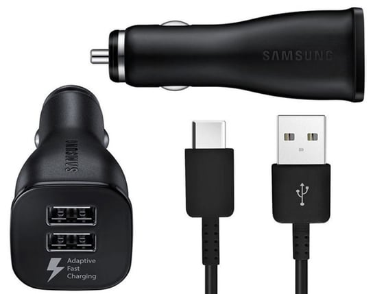Ładowarka samochodowa SAMSUNG EP-LN920CBEGWW, 2 A, 2 x USB Samsung