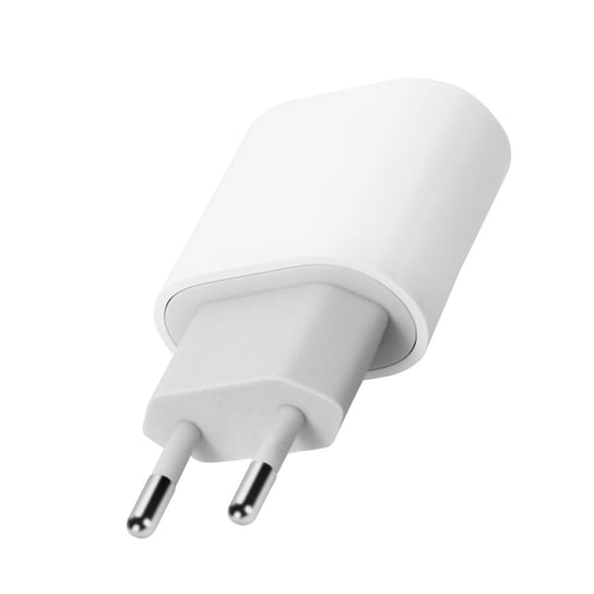 Ładowarka sektorowa USB typu C Power 3A Bezpieczne ładowanie — biała Avizar