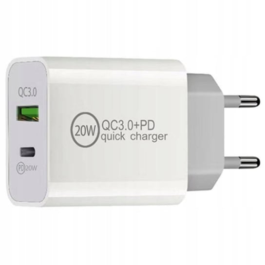 Ładowarka Sieciowa 20W PD QC 3.0 USB C do Iphone Inna producent