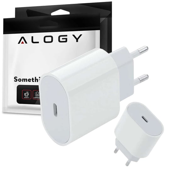Ładowarka sieciowa Alogy szybka USB-C Type C PD 20W Biała Alogy