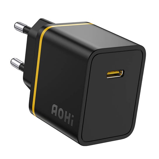 Ładowarka sieciowa AOHI A325, 30W USB-C (czarna) AOHI