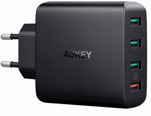 Ładowarka sieciowa AUKEY PA-T18, 4 x USB, 10.2 A Aukey