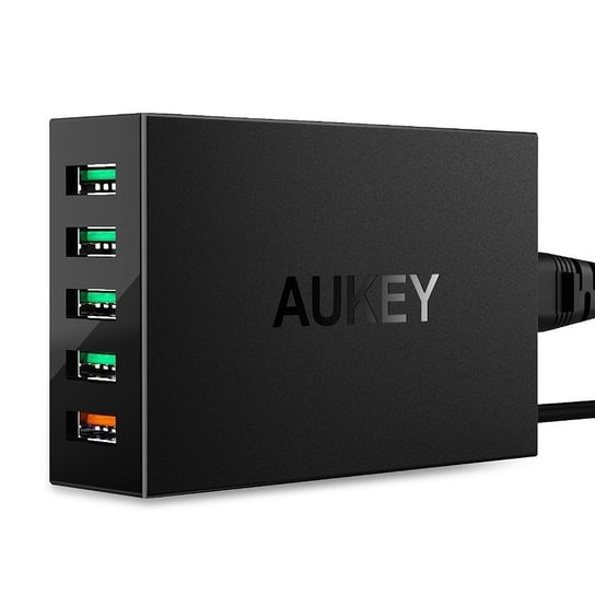 Ładowarka sieciowa AUKEY Quick Charge 3.0 PA-T15, 10.2 A, 5 x USB 3.0 Aukey