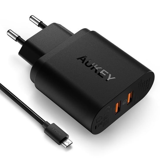 Ładowarka sieciowa AUKEY Quick Charge 3.0 PA-T16, 6 A, 2 x USB 3.0 Aukey