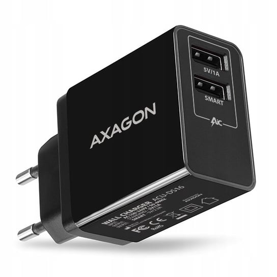 Ładowarka sieciowa Axagon ACU-DS16 5V/2.2A 16W Axagon