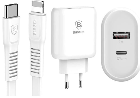 Ładowarka sieciowa BASEUS Bojure QC TZTUN-BJ02, 1 A, 1 x USB-C/Lightning Baseus