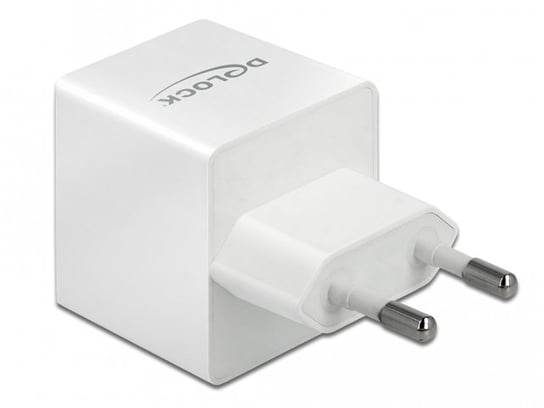 Ładowarka sieciowa DELOCK USB-C(f) 3a 100-240V, 40W, biała Delock